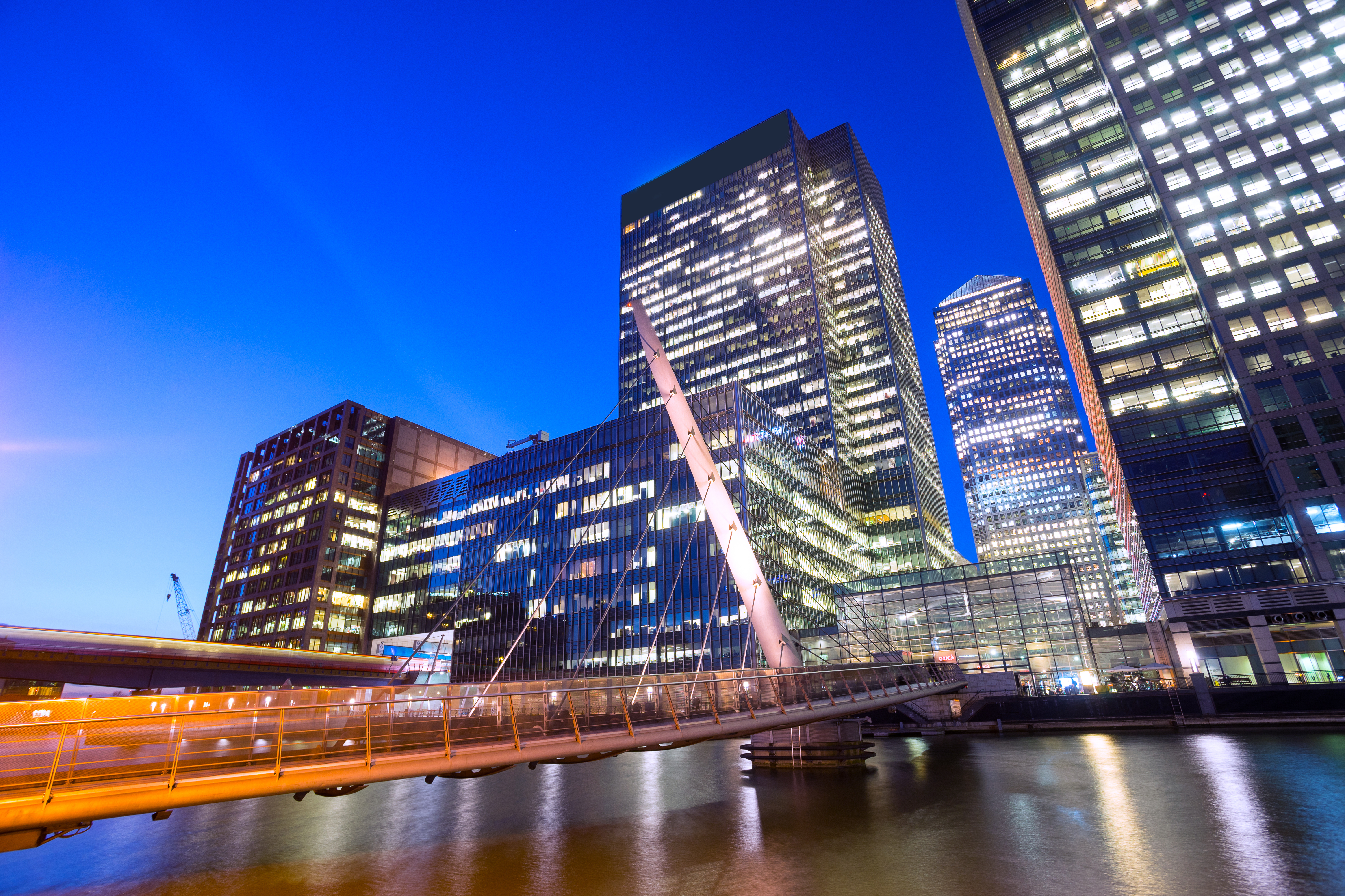 Canary Wharf Skyline
